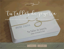 Tablet Screenshot of irenezaera.com